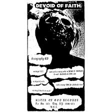 Devoid of Faith